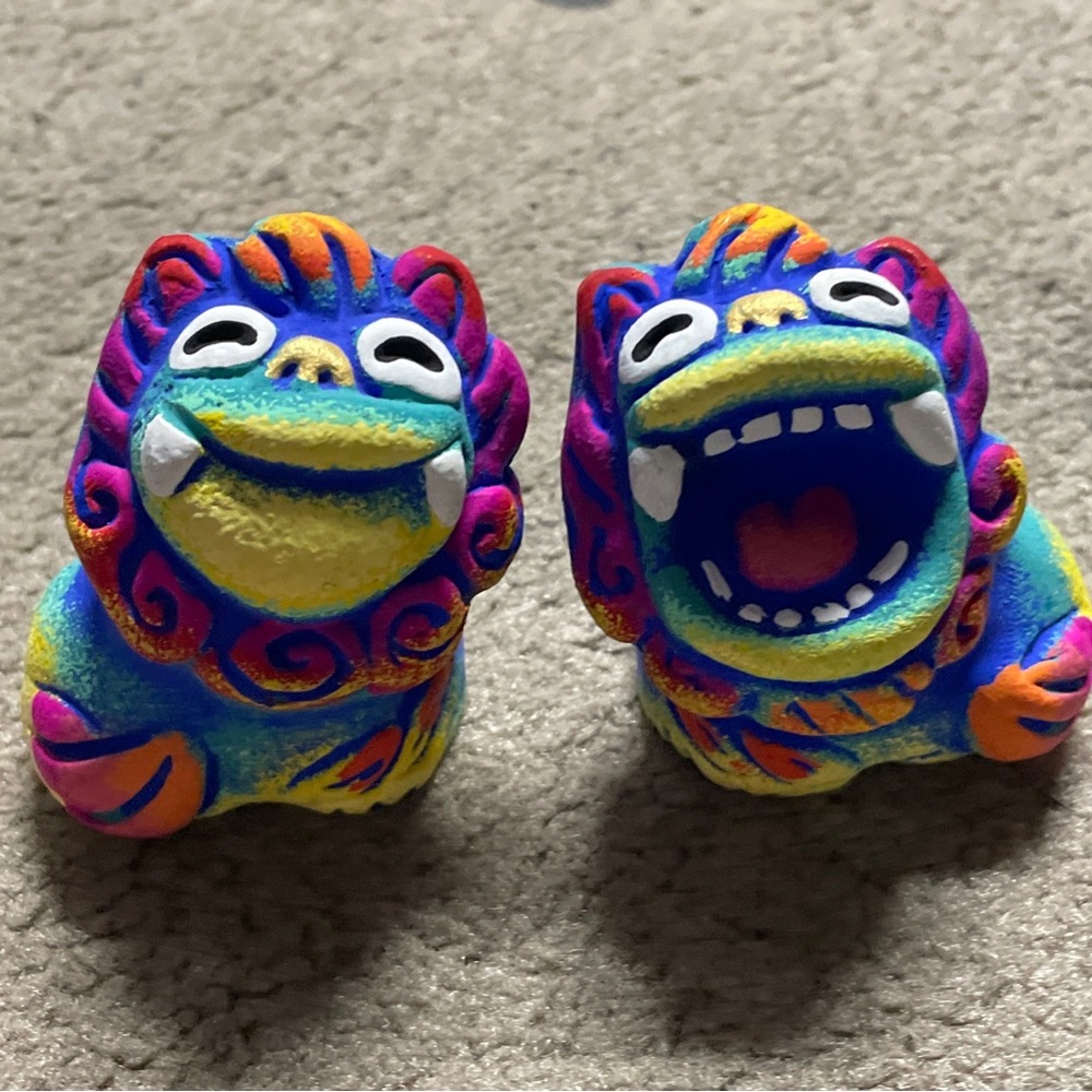 Two Okinawan Shisas